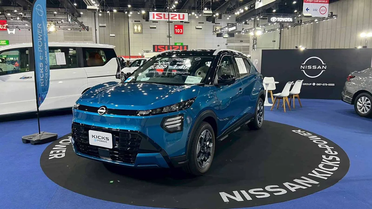 นิสสัน บูท FAST AUTO SHOW 2026 รถยนต์อี-พาวเวอร์