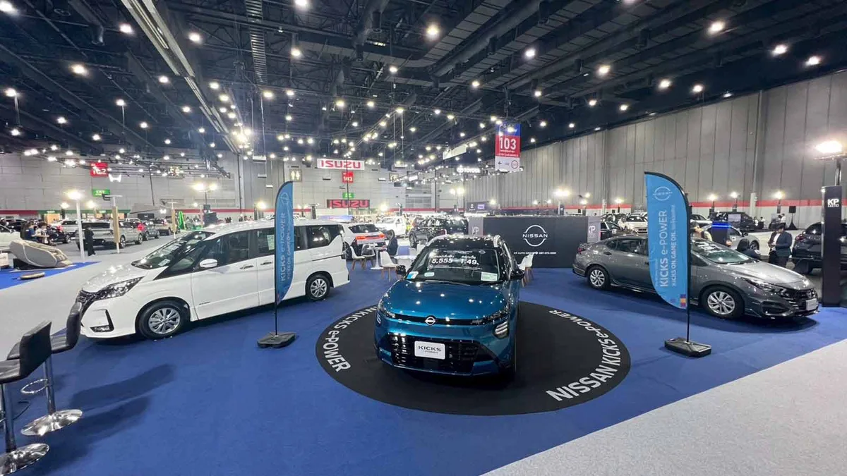 นิสสัน บูท FAST AUTO SHOW 2026 รถยนต์อี-พาวเวอร์